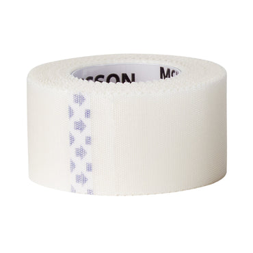 McKesson Medical Tape White 1 Inch X 10 Yard Silk-Like Cloth NonSterile (455534_RL)
