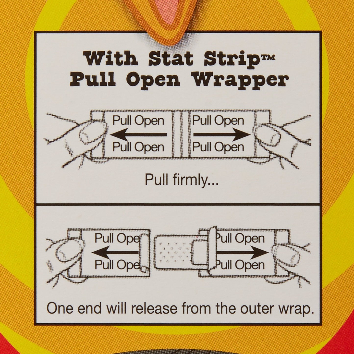 Looney Tunes™ Stat Strip® Adhesive Strip 3/4 X 3 Inch Plastic Rectangle Kid Design (Looney Tunes Wile Coyote / Roadrunner) Sterile (278008_CS)