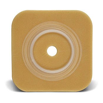 Sur-Fit Natura® Ostomy Barrier Trim to Fit, Extended Wear Durahesive® Without Tape 100 mm Flange Purple Code System Hydrocolloid 2-5/8 to 3-1/2 Inch Opening 6 X 6 Inch (365273_EA)