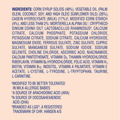 Nutramigen® with Probiotic LGG® Infant Formula Unflavored 12.6 oz. Can Powder Iron Cow's Milk Allergy (1166030_EA)