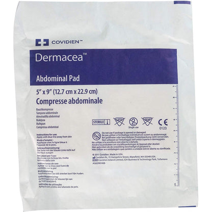 Dermacea™ Abdominal Pad 5 X 9 Inch NonSterile 880 per Case (566401_EA)