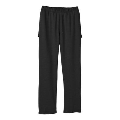Silverts® Adaptive Pants Back Overlap 3X-Large Black Female (1219553_EA)