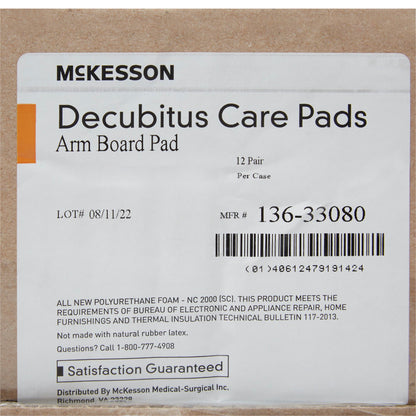 McKesson Armboard Pads For Use with Adding Aditional Padding to Standard Armboards (929209_CS)