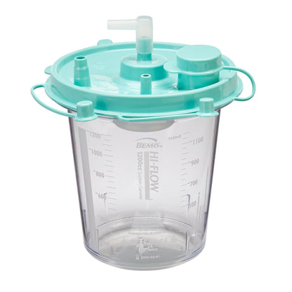 Hi-Flow™ Rigid Suction Canister 1200 mL Pour Lid (161355_CS)