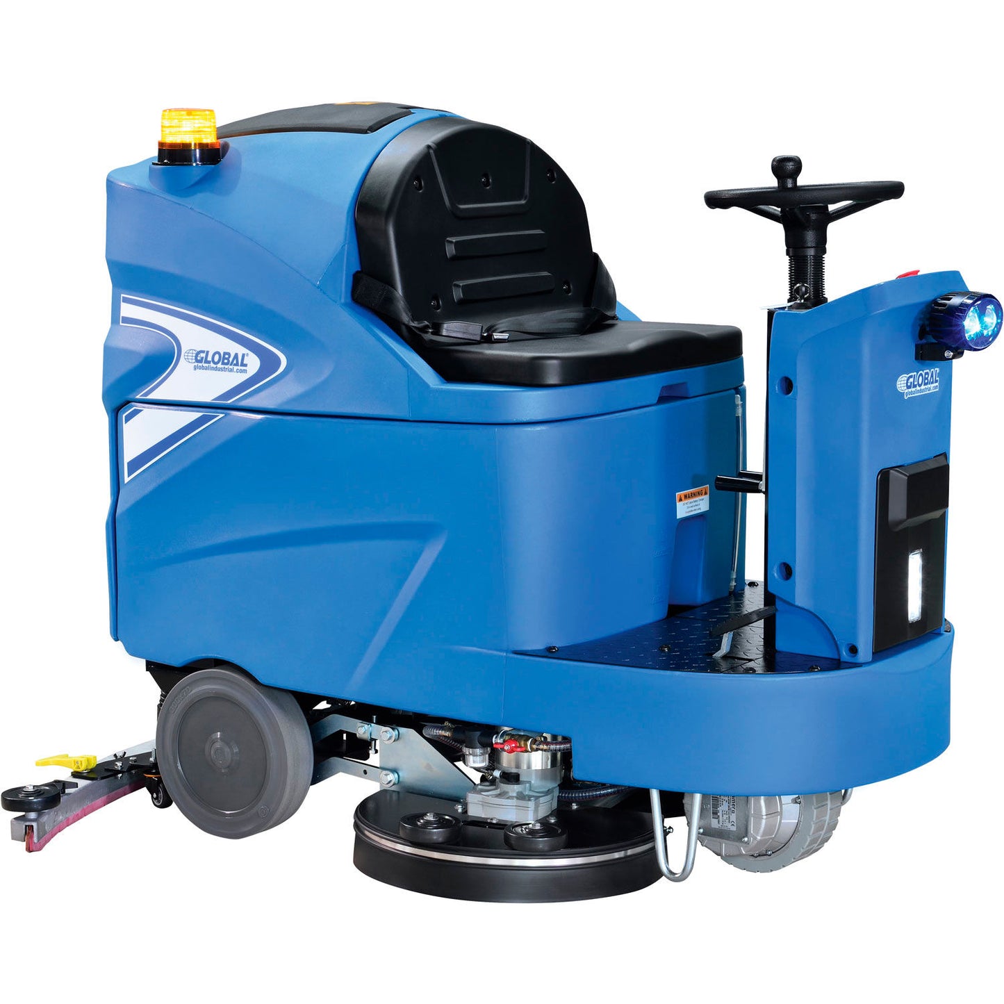Global Industrial Auto Ride-On Floor Scrubber, 40" Cleaning Path (WB641750)
