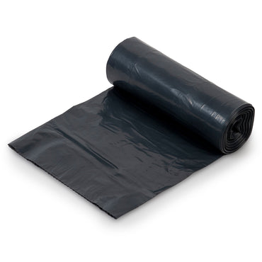 Colonial Bag Trash Bag 60 gal. Black LLDPE 1.2 mil 38 X 58 Inch X-Seal Bottom Coreless Roll (852409_CS)