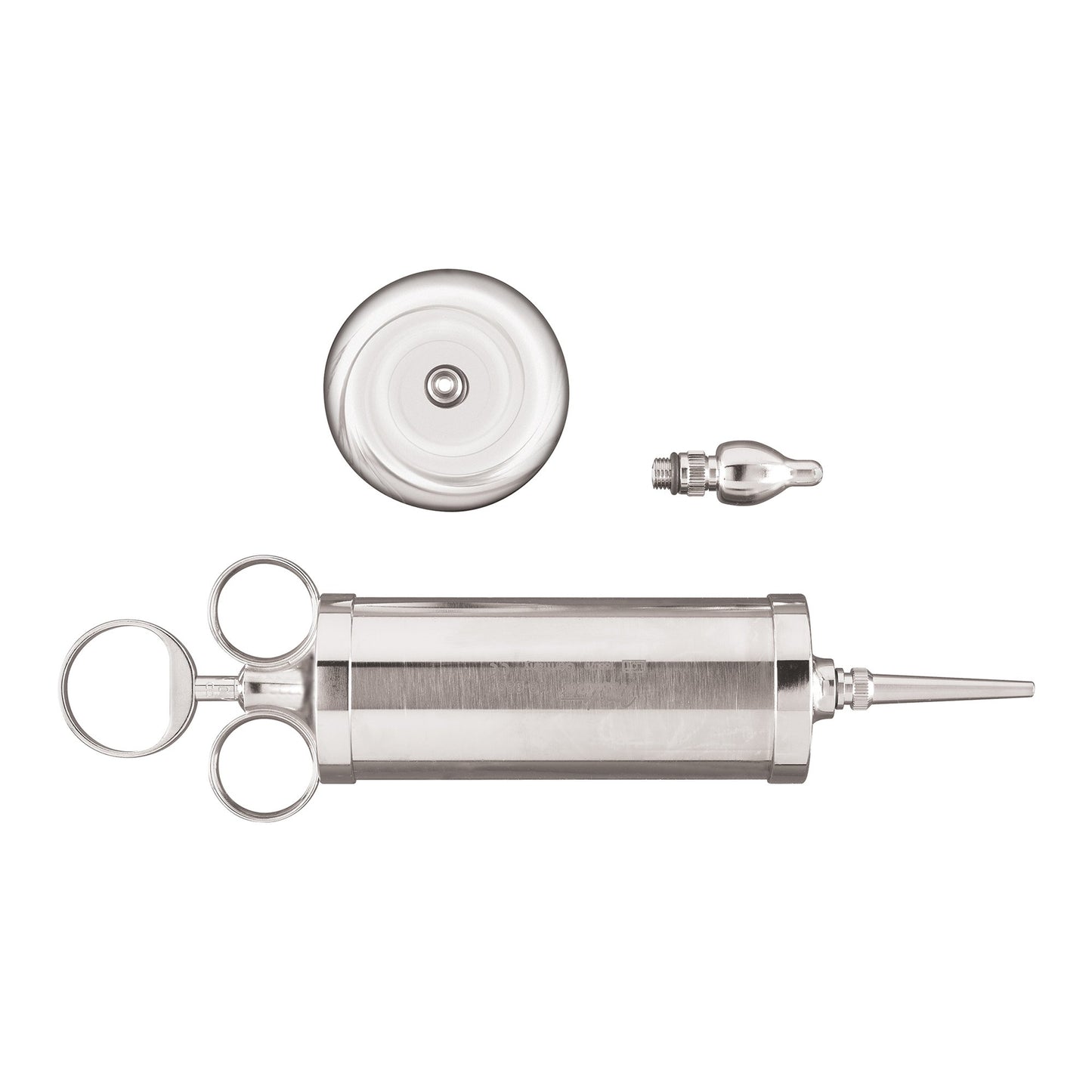 McKesson Argent™ Ear Syringe with Shield Three Ring Style Three Ring, Silver Barrel and Plunger OR Grade (487326_EA)