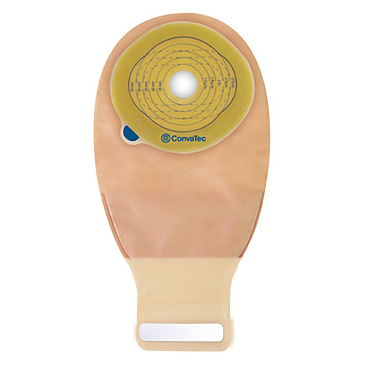 Esteem®+ Ostomy Pouch One-Piece System 12 Inch Length Trim to Fit 13/16 to 2-3/4 Inch Stoma Drainable (801314_BX)