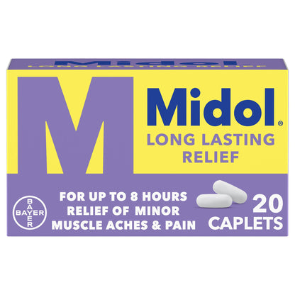 Midol® Cramp Relief 650 mg Strength Capsule 20 per Bottle (1229968_BT)