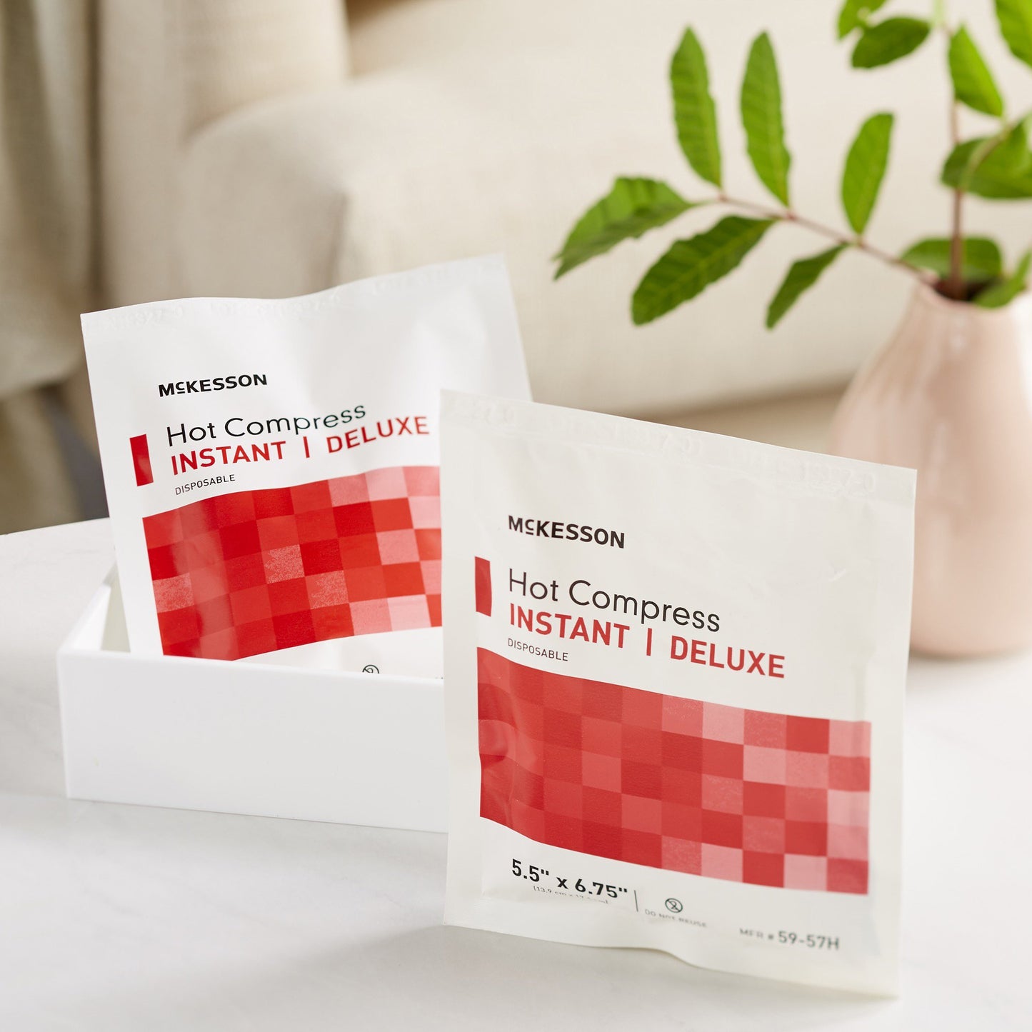 McKesson Instant Hot Pack General Purpose Small Plastic Disposable (521484_CS)
