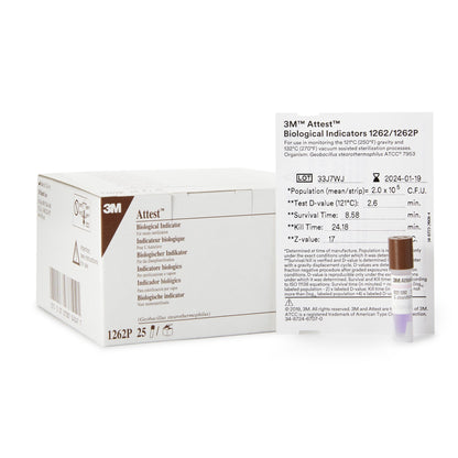 Attest™ Sterilization Biological Indicator Vial Steam (143644_CS)