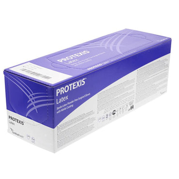 Protexis™ Latex Surgical Glove Size 8 Sterile Latex Standard Cuff Length Smooth Light Brown Not Chemo Approved (808083_CS)