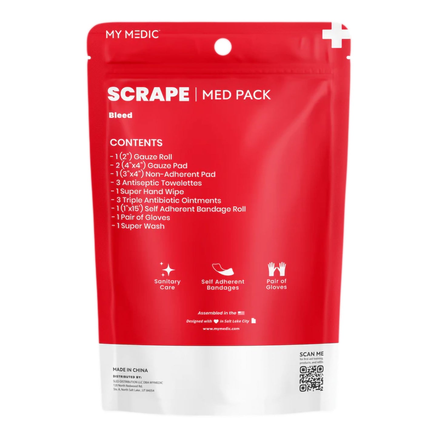My Medic™ MED PACKS Scrape First Aid Medical Pack Pouch (1234466_EA)