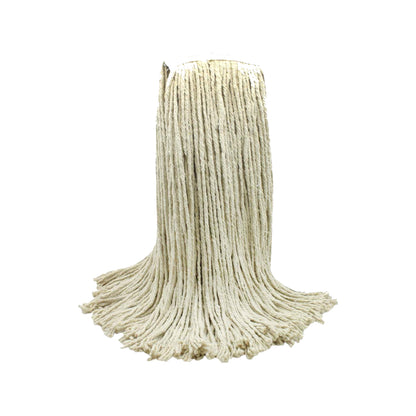 BSL Wet Mop Premium Cotton Cut End Narrow Band 32 oz, Pack of 12 (BSL-3835)