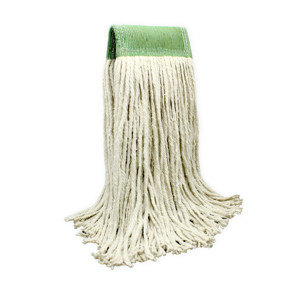 BSL Wet Mop Premium Cotton Cut End Wide Band 32 oz, Pack of 12 (BSL-3843)