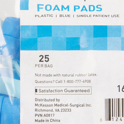 McKesson Nose Clip Foam, Disposable, Blue Plastic For Spirometer (1088134_BG)