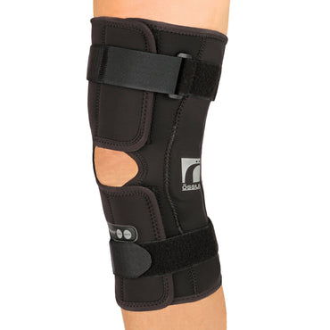 Ossur® Rebound® Knee Brace X-Large D-Ring / Hook and Loop Strap Closure 20-1/2 to 22-1/2 Inch Thigh Circumference Short Length Left or Right Knee (835440_EA)