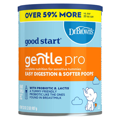Dr. Brown's™ good start® gentle pro Infant Formula Unflavored 32 oz. Can Powder (1256760_CS)