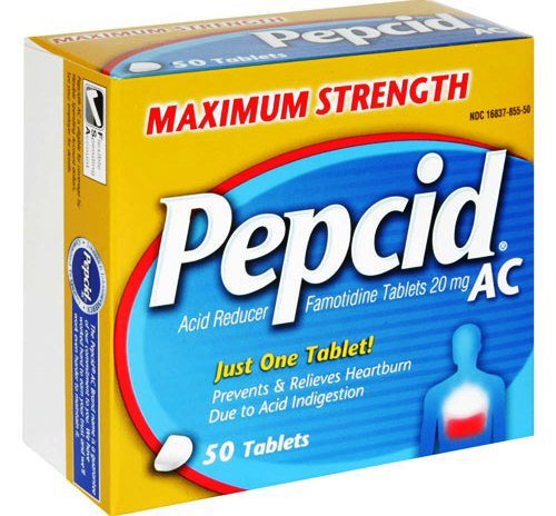 Pepcid® AC Antacid 20 mg Strength Tablet 50 per Box (642276_BX)