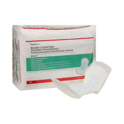 Sure Care™ Bladder Control Pad 4 X 14-1/2 Inch Heavy Absorbency Polymer Core One Size Fits Most (731683_CS)