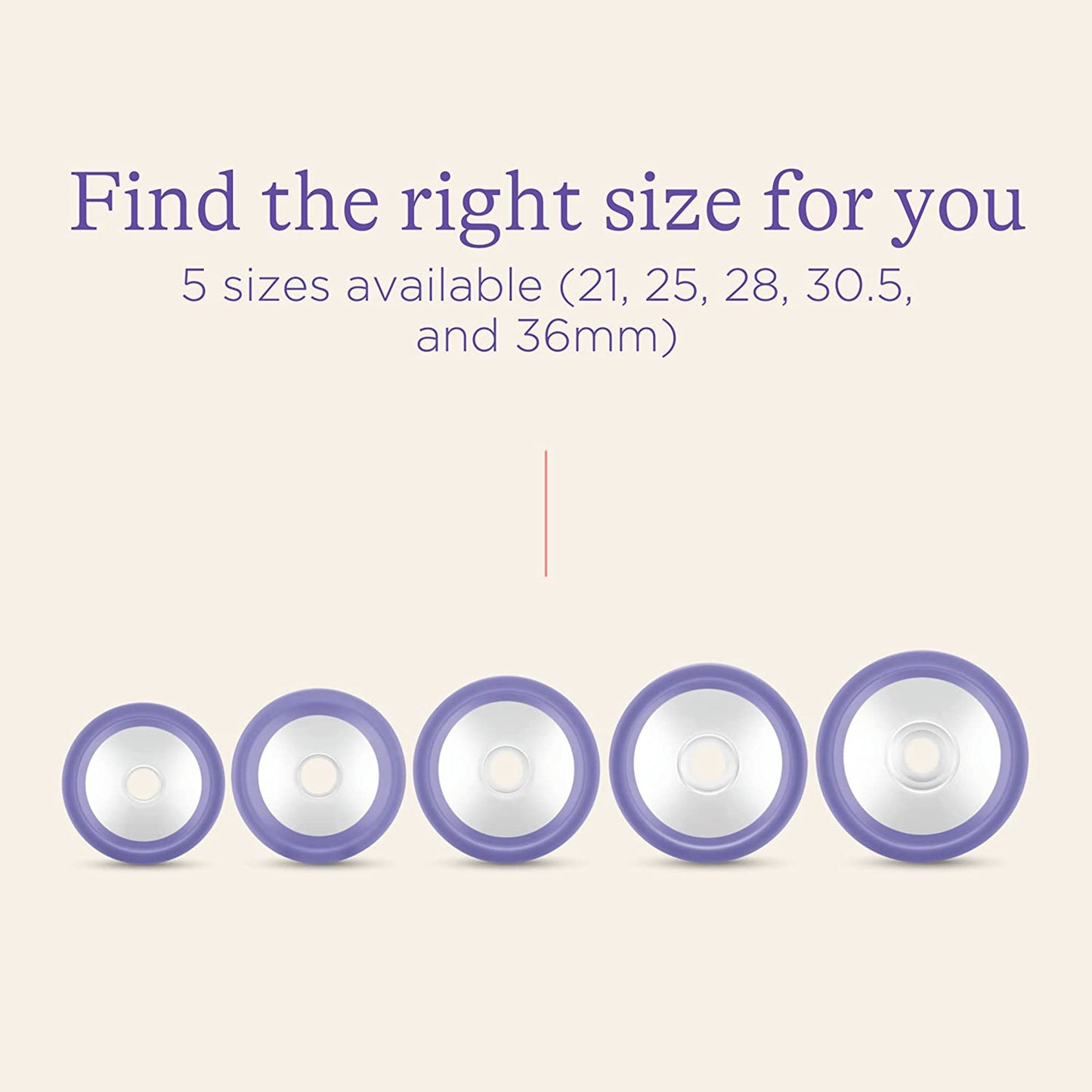 ComfortFit® Breast Flange For Lansinoh® Breast Pumps (1216021_PR)