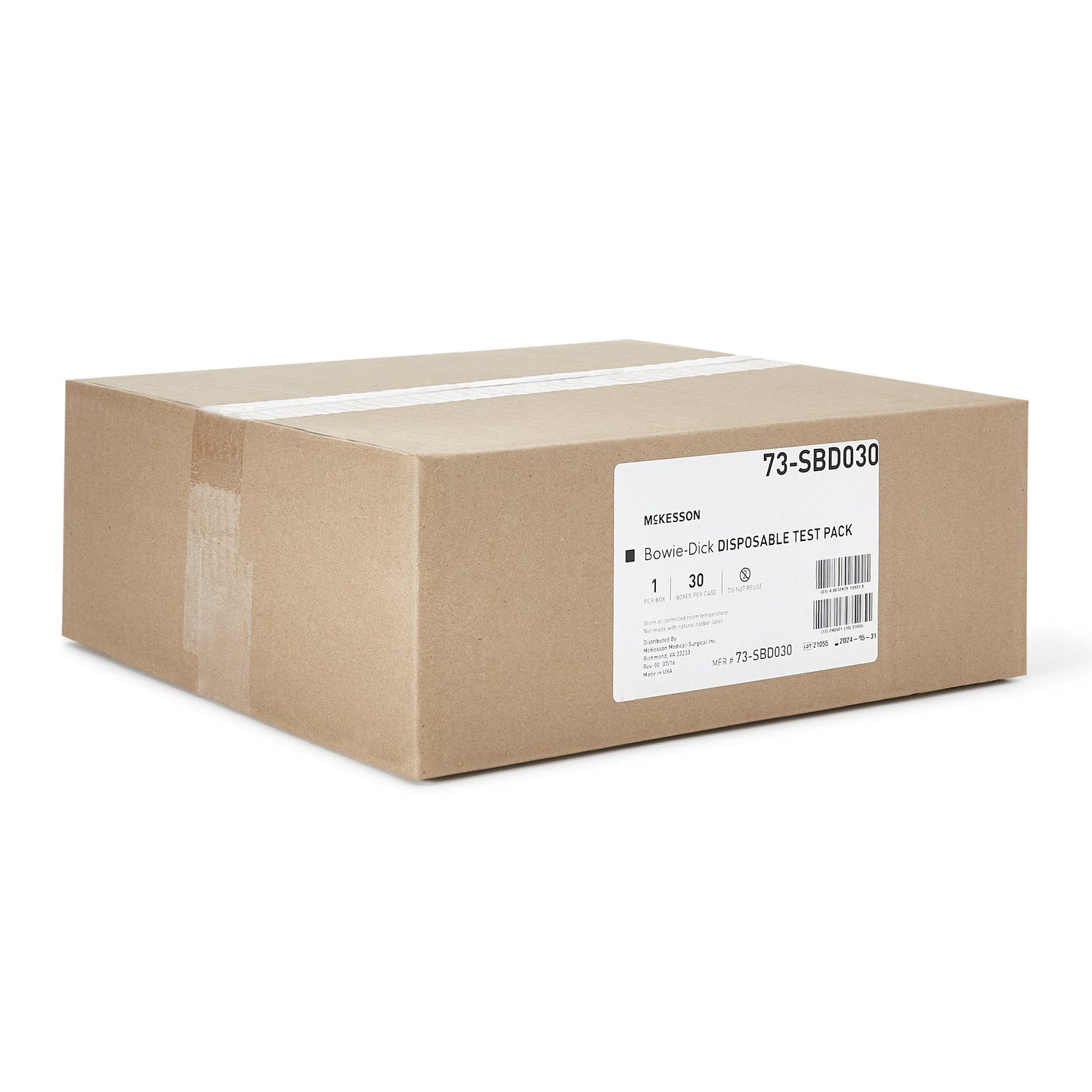 McKesson Sterilization Bowie-Dick Test Pack Steam (524874_EA)