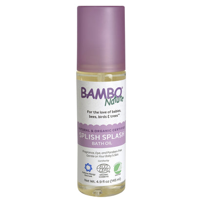 Bambo® Nature Splish Splash Bath Oil 4.9 oz. Bottle Unscented Oil (1192877_BX)