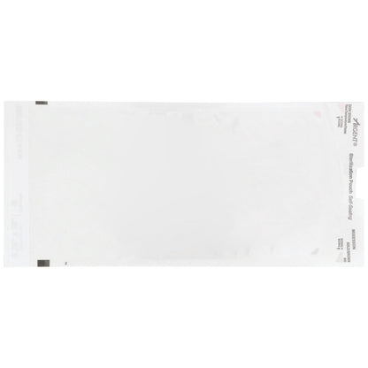 McKesson Argent™ Sure-Check® Sterilization Pouch Ethylene Oxide (EO) Gas / Steam 5-1/4 X 10 Inch Transparent / Blue Self Seal Paper / Film (524880_CS)