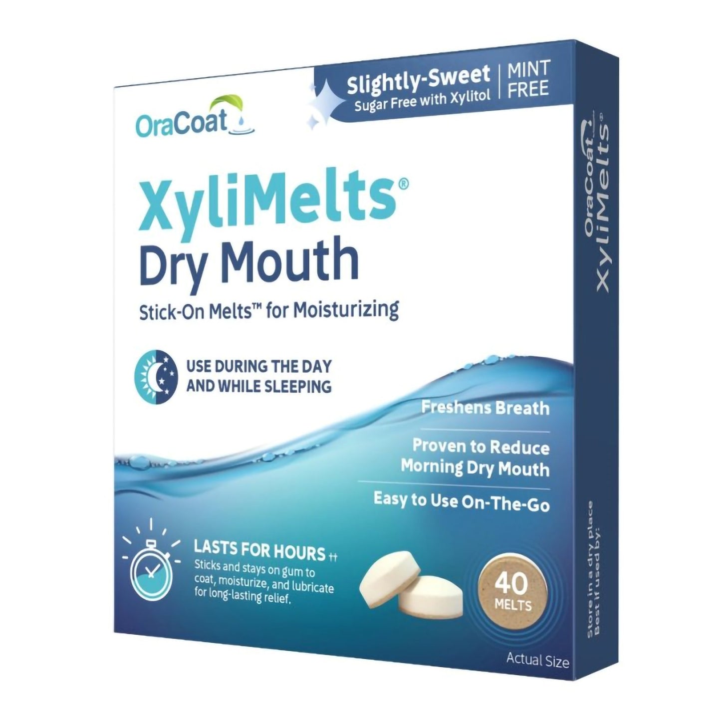 XyliMelts® Mouth Moisturizer 40 per Pack Melt (1231549_CT)