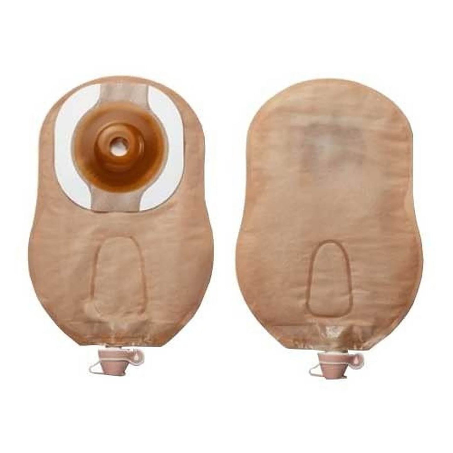 Premier™ Urostomy Pouch One-Piece System 9 Inch Length Convex, Pre-Cut 1-1/8 Inch Stoma Drainable (1046717_BX)