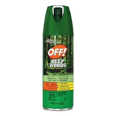 SC Johnson Professional® Deep Woods® Dry Insect Repellent, 4 oz, Aerosol Can (395-616304)