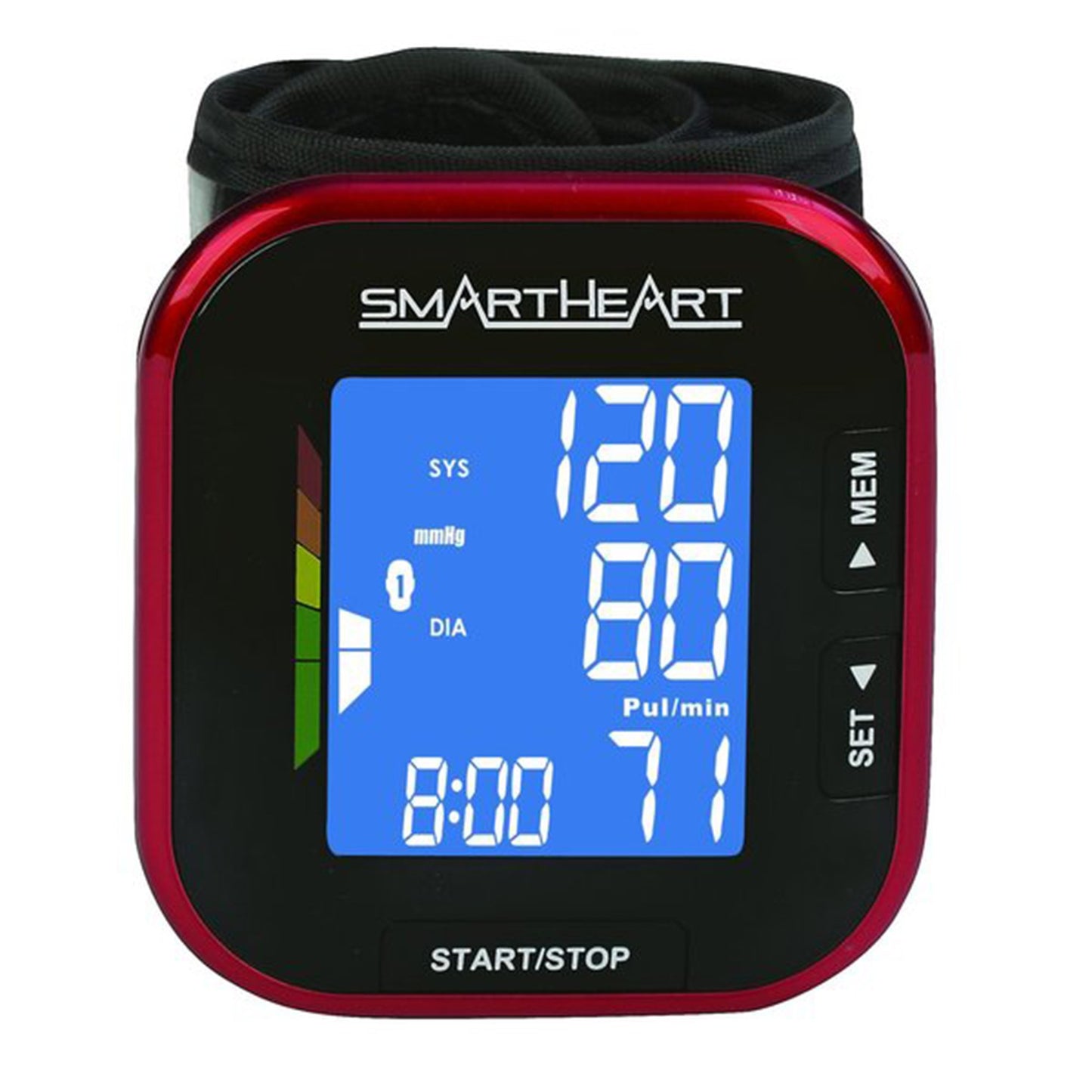 Smartheart Digital Blood Pressure Monitor Adult Cuff 5.5 X 7.6 Inch Mobile (1237413_EA)