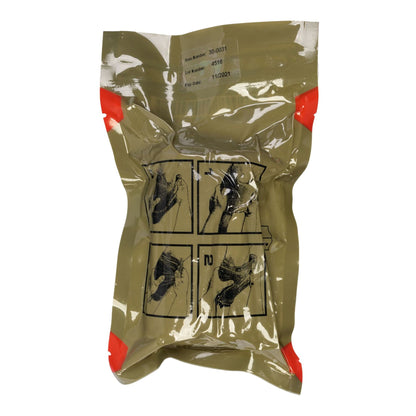 ETD™ Trauma Pressure Dressing with Wrap 4 X 70 Inch C-Clasp Closure Tan / White Sterile Standard Compression (835141_EA)