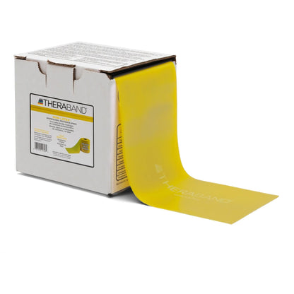 TheraBand® Non-Latex Exercise Resistance Band Yellow 25 Yard Length Light Resistance (576658_EA)