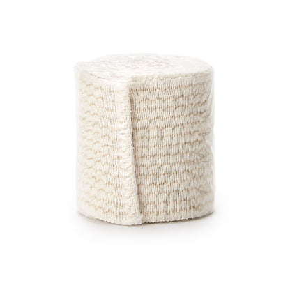 McKesson Elastic Bandage 2 Inch X 4-1/2 Yard Double Hook and Loop Closure Tan NonSterile Standard Compression (1067832_BX)