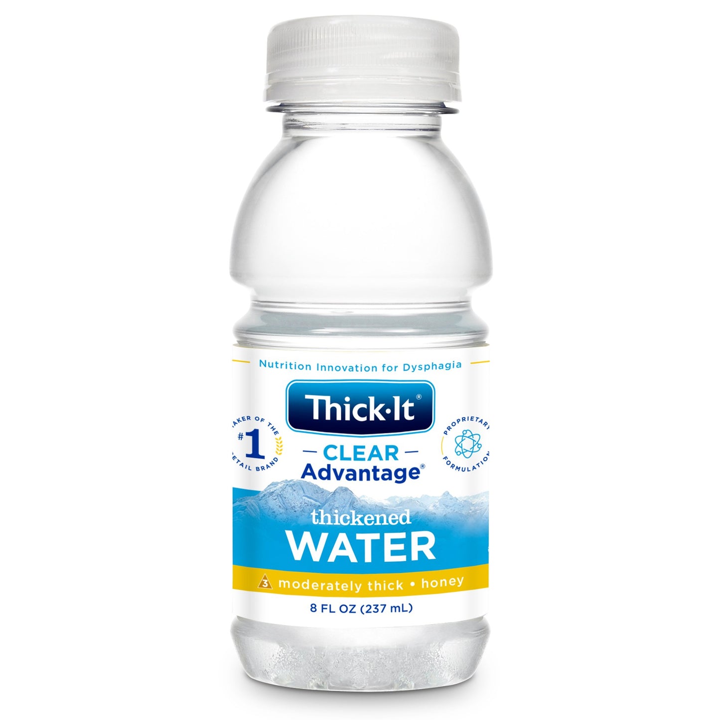 Thick-It® Clear Advantage® Thickened Water 8 oz. Bottle Unflavored Liquid IDDSI Level 3 Moderately Thick/Liquidized (734892_EA)