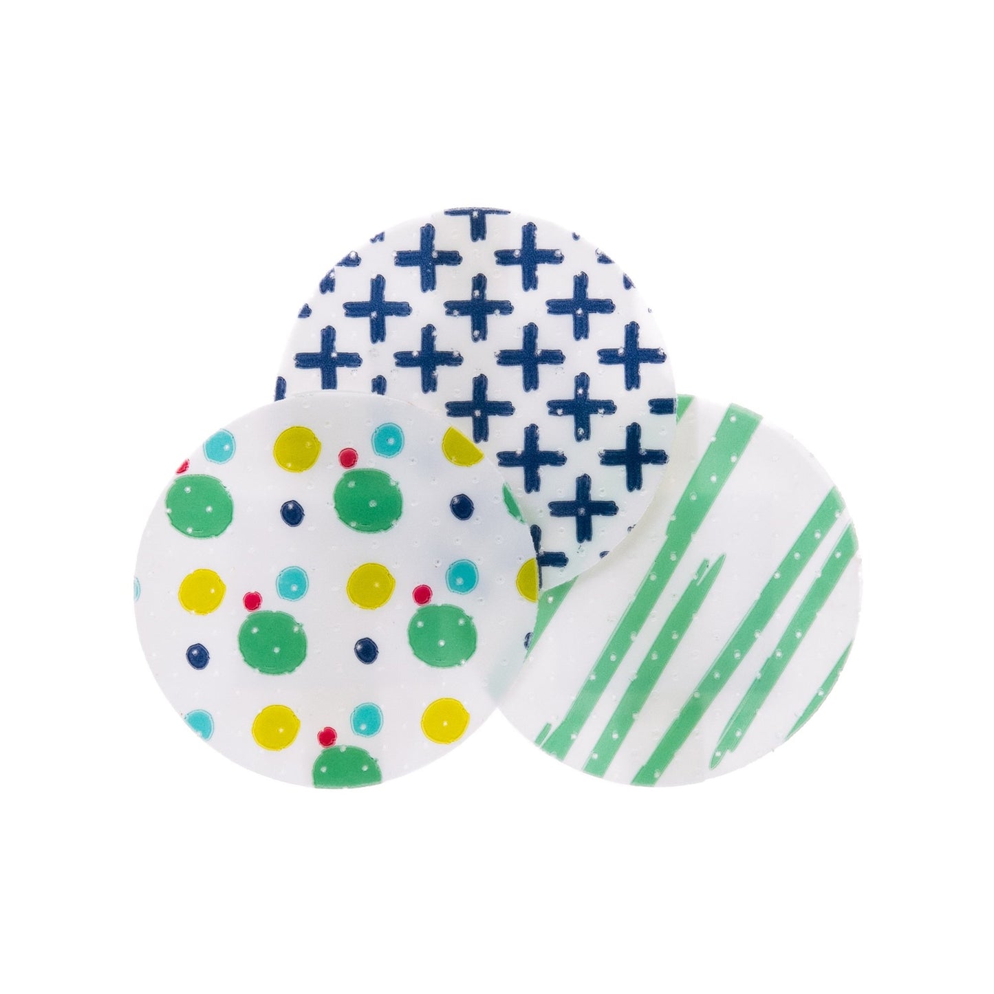 McKesson Kids™ Adhesive Spot Bandage 1 Inch Plastic Round Kid Design (Assorted Prints) Sterile (1110981_BX)