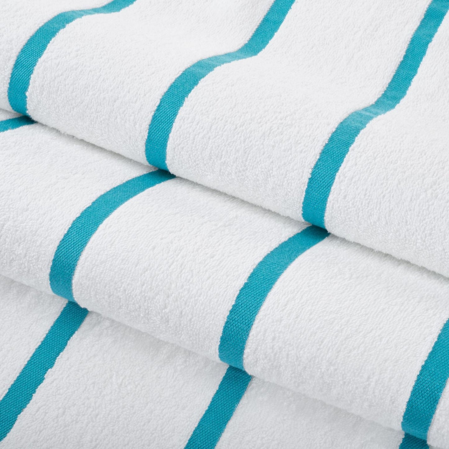 Hospeco® Las Rayas Beach Towel 30x60 Blue, 4/Pack (HOSBT-HS3060-15BL)