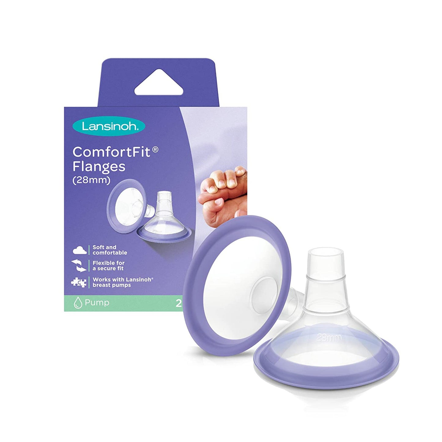 ComfortFit® Breast Flange For Lansinoh® Breast Pumps (1216021_PR)