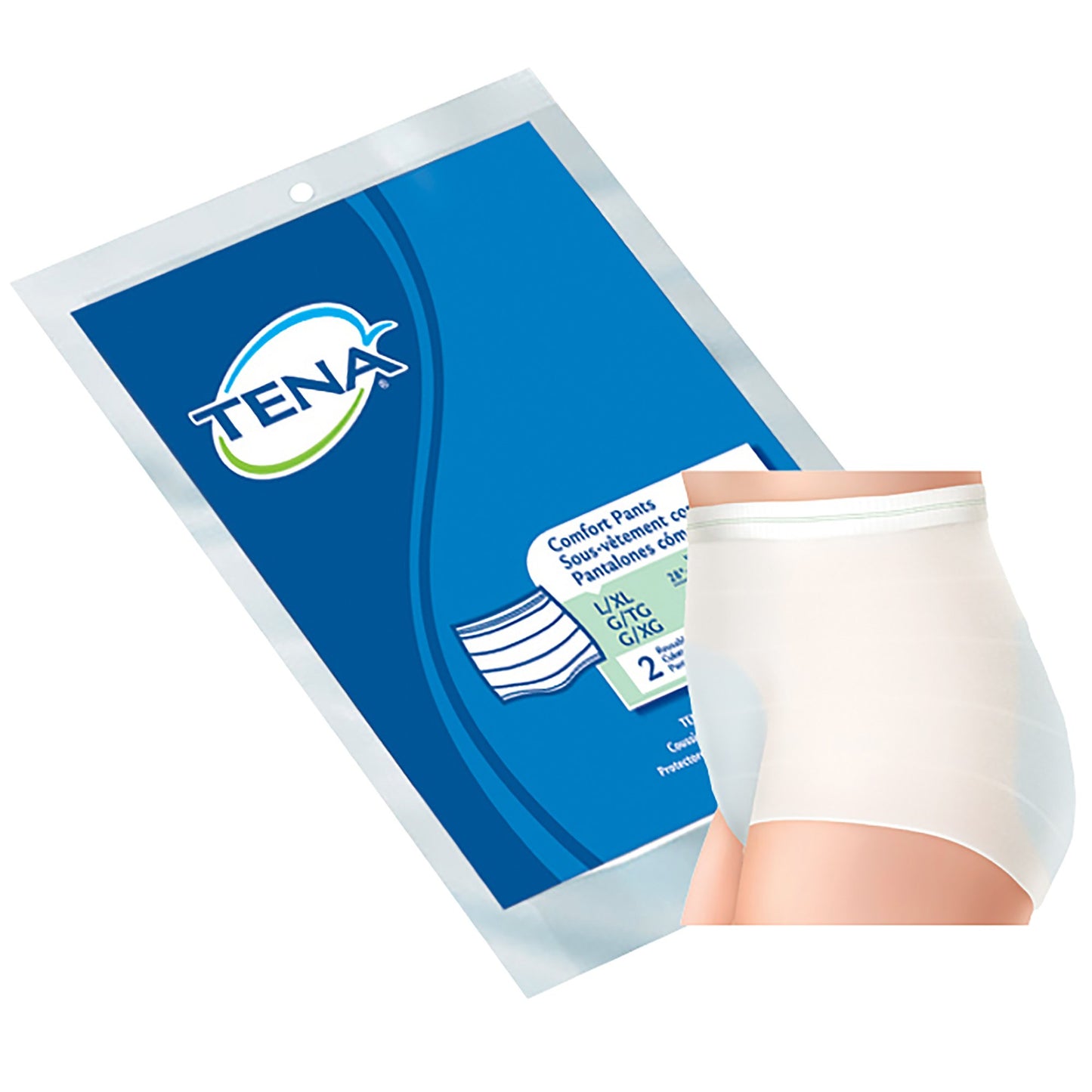 TENA ProSkin™ Comfort Pants Knit Pant Unisex Knit Weave Large / X-Large Pull On Reusable (869071_PK)