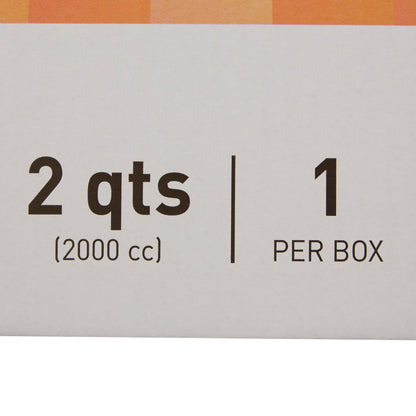 McKesson Sitz Bath Round Gray Plastic 2000 mL Bag Graduated, 500 mL Increments up to 2000 mL (1103376_EA)