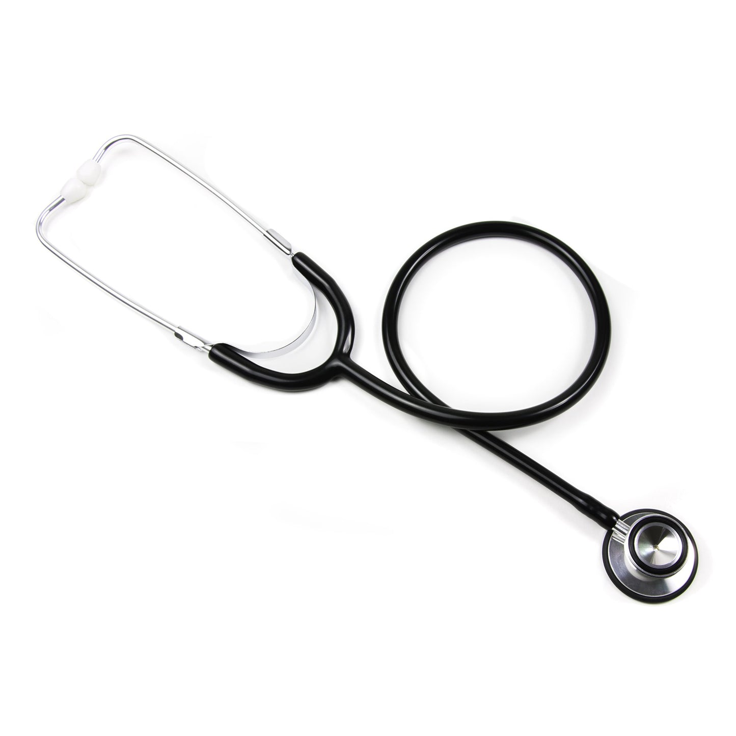 McKesson General Exam Stethoscope Black 1-Tube 22 Inch Tube Double Sided Chestpiece (1007587_EA)