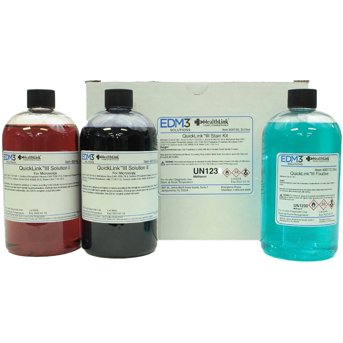 Quicklink III™ Stain Kit 3 X 16 oz. (441341_PK)