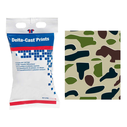Delta-Cast® Prints Cast Tape 3 Inch X 12 Foot Polyester Camouflage Print (452991_BX)
