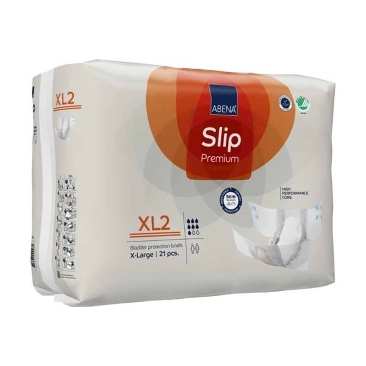 Abena® Slip Premium XL2 Unisex Adult Incontinence Brief X-Large Disposable Heavy Absorbency (1218209_CS)