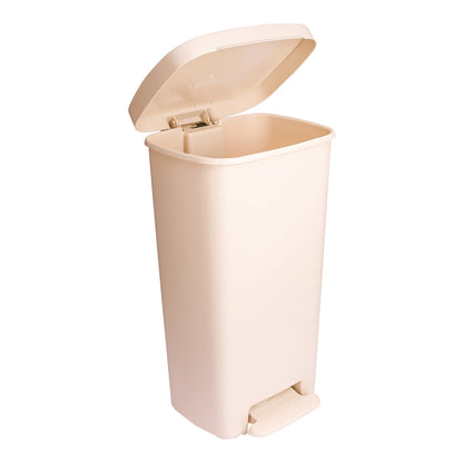 McKesson Trash Can 52 Quart / 13 gal. Beige Plastic Rectangular (1223704_EA)