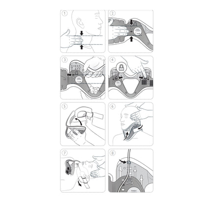 Stifneck® Pedi-Select™ Extrication Cervical Collar Preformed Pediatric Child Size One-Piece / Trachea Opening (1107056_EA)