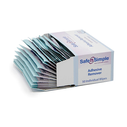 Safe n Simple™ Adhesive Remover Wipe 1 per Pack (977963_CS)