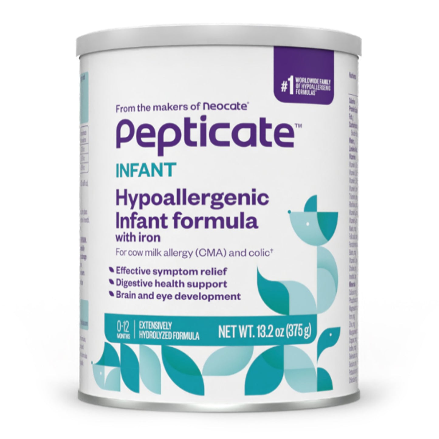 Pepticate™ Infant Formula Unflavored 13.2 oz. Can Powder Cow's Milk Allergy (1251155_CS)