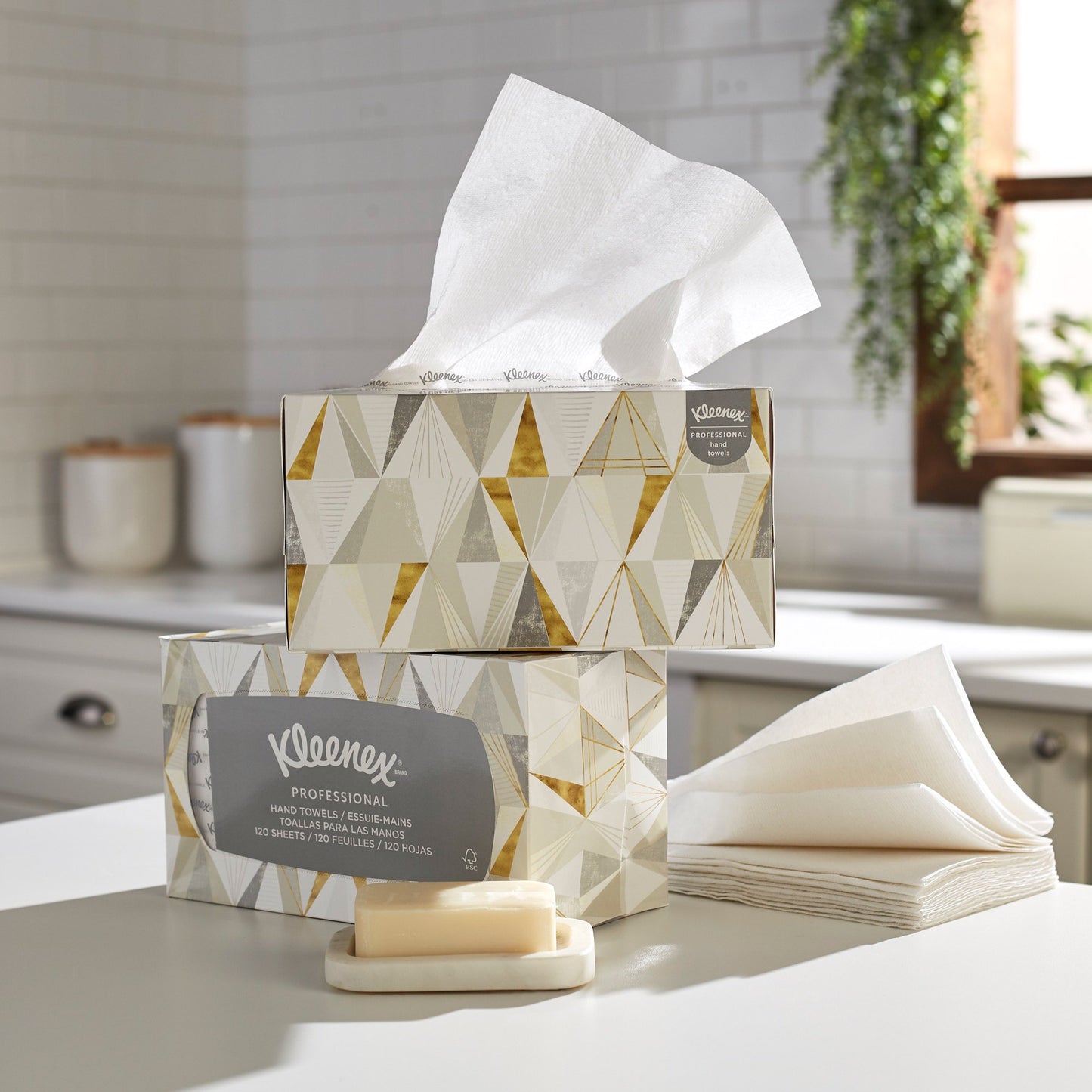 Kleenex® Guest Towel Pop Up Box Pop Up 9 X 10-1/2 Inch (579321_CS)
